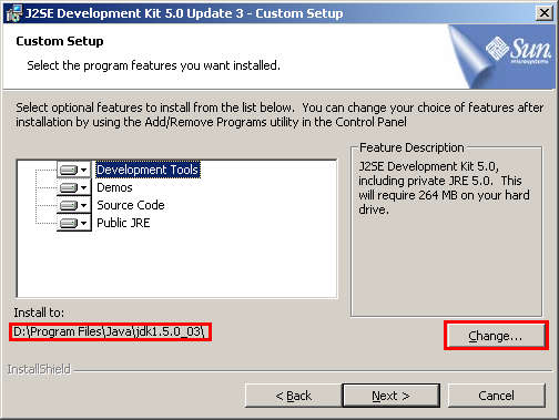 java se runtime environment 5.0